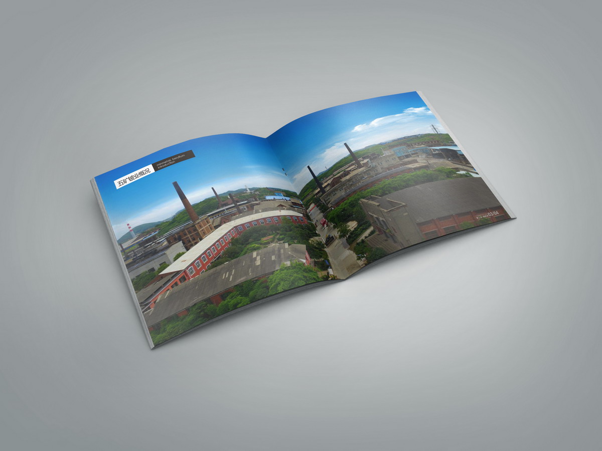 中國(guó)五礦铍業畫冊設計