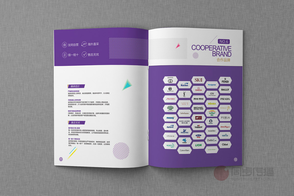 友阿海外購畫冊設計