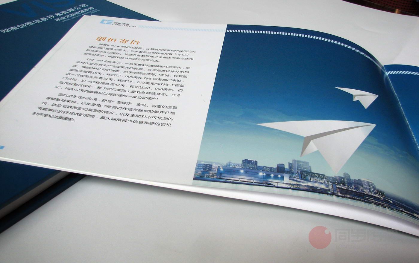 長(cháng)沙信息企業畫冊設計