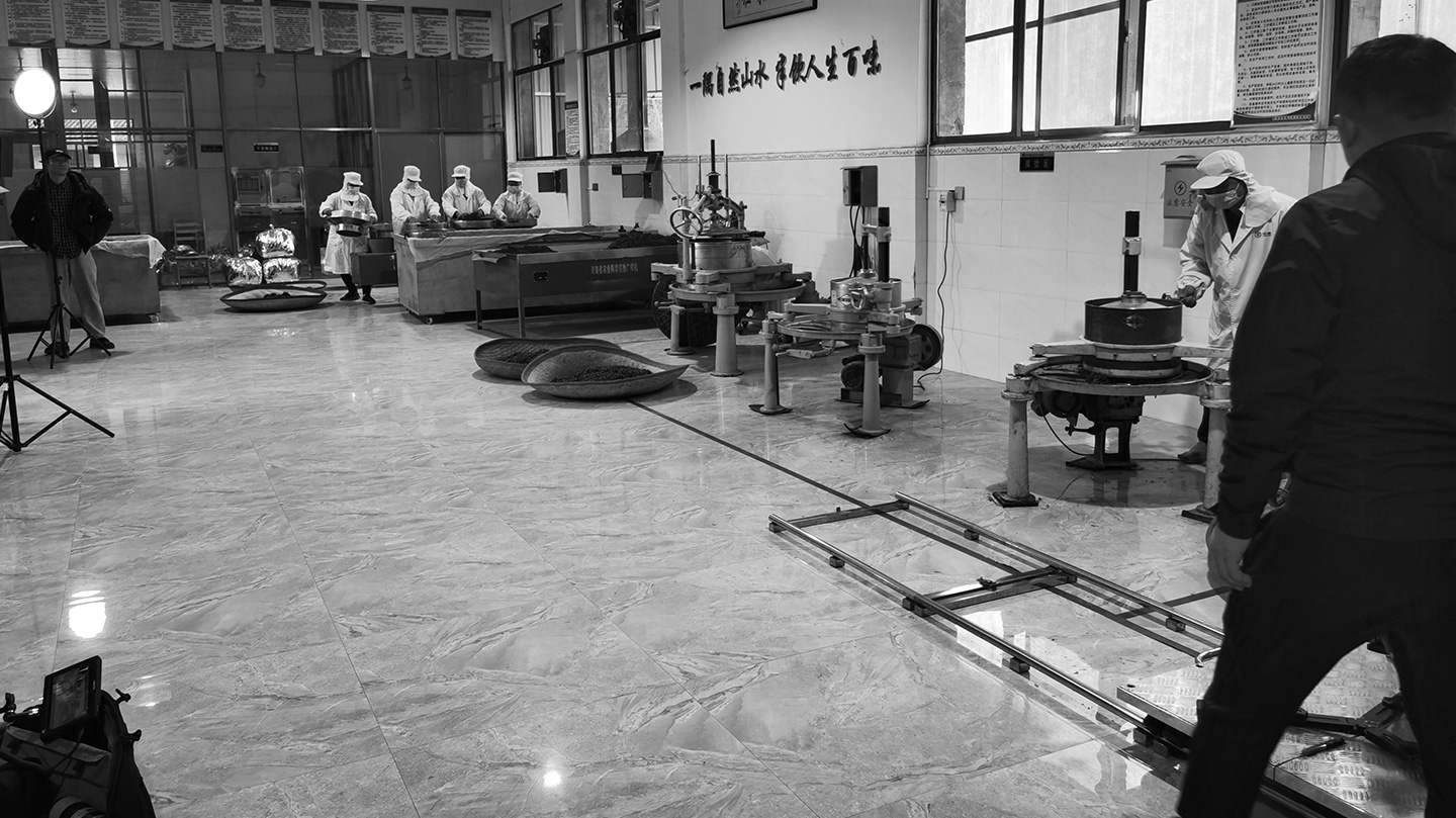 中茶黃金茶宣傳片拍攝花絮