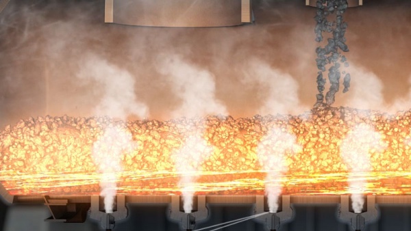 長(cháng)沙三維公司-SKS煉鉛法工藝流程動畫演示