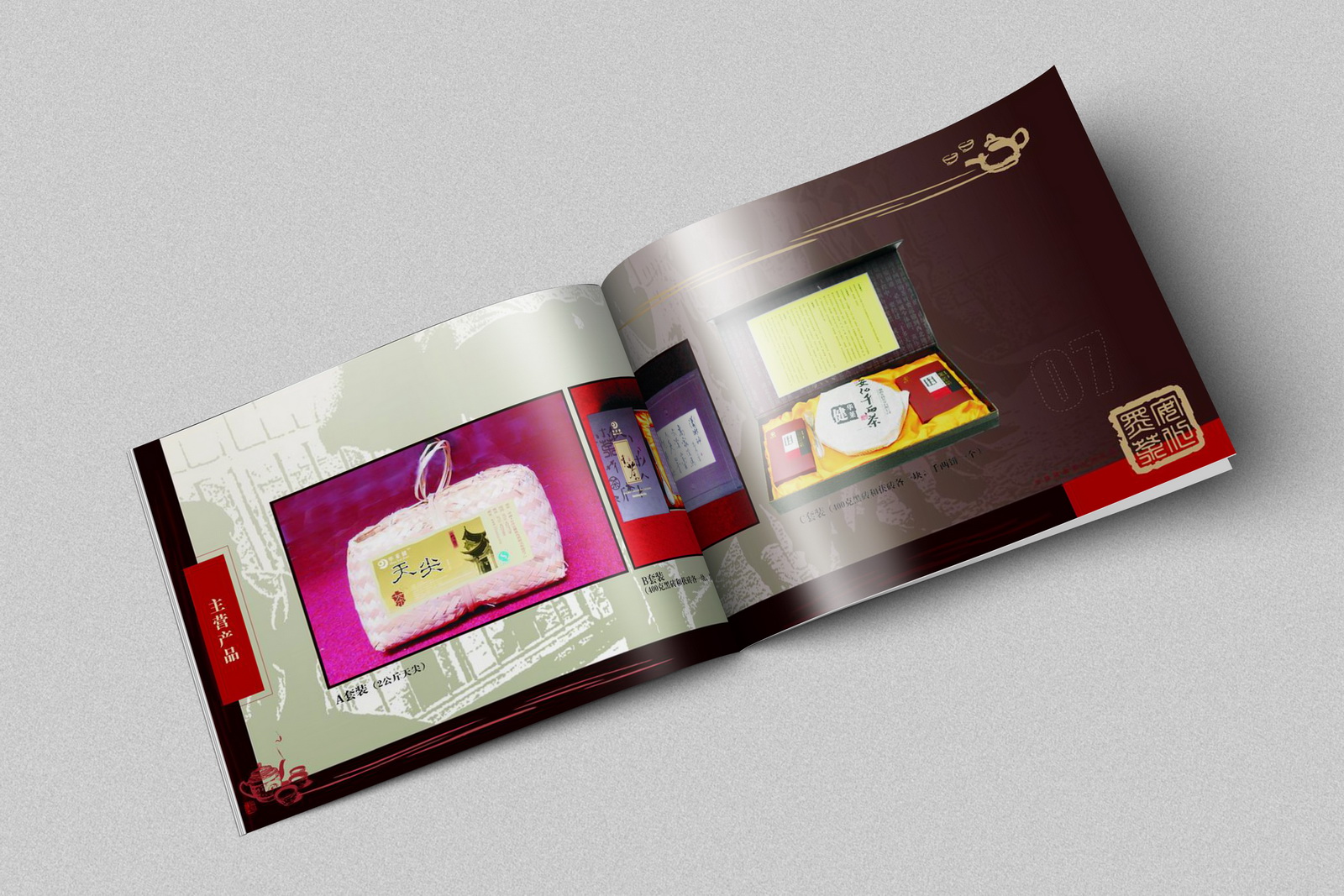 華萊生物畫冊設計