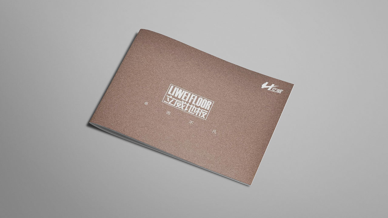 完成(chéng)立威地闆畫冊設計-建材畫冊設計