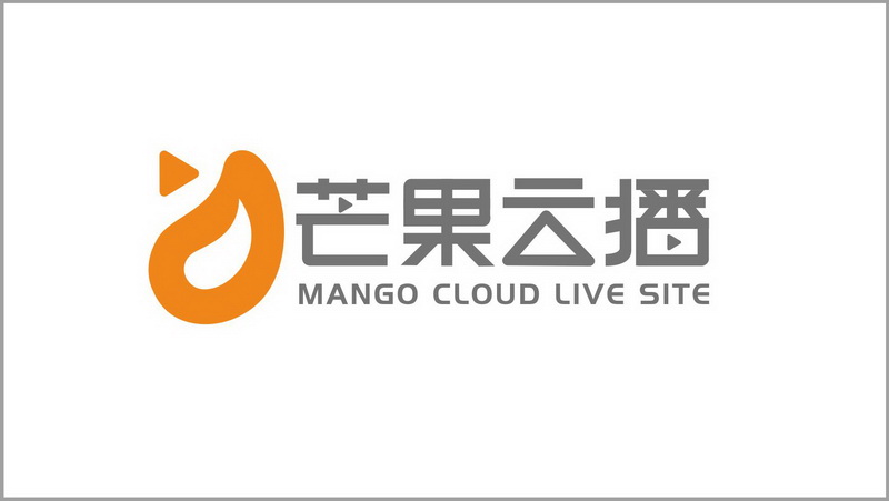 芒果雲播标志設計，VI設計